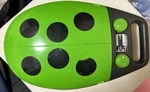 Columbia SE-8 Record Player Ladybug Green Rare Japan Jp. Fixed Price $725.00.