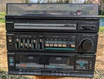 Panasonic SG-D15 Vintage Stereo System Working! 80'S Dual Cassette Record Radio. Fixed Price $100.00.