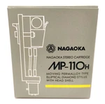 Nagaoka MP-110H Type Stereo Cartridge With Head Shell For Turntable Japan. Fixed Price $179.99.