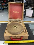 Vtg Tele-tone Portable Suitcase Record Player Turntable 78 45 33 50'S Vinyl Albu. Fixed Price $29.95.
