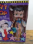 Vintage 1986 Betty Boop Fashion Doll 12" #8110 King Multicolor Dress Purse. Fixed Price $34.00.