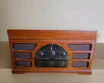 Crosley CR704D-PA Musician 3-SPEED Turntable Cd Player. Fixed Price $56.09.