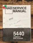Nad Model 5440 Cd Player Service Manual *original*. Fixed Price $19.97.