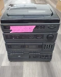**defective** Vintage Goldstar GCD-31P Turntable Cd/cassette Player. Fixed Price $100.00.
