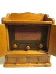 Vintage Antique 1956 Guild The Spice Chest Tube Radio Model 464 Los Angeles Ca. Fixed Price $83.14.