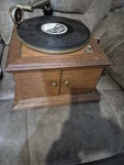Antique Victor Talking Machine Vv-vi Tabletop Phonograph W/victrola No. 2. Fixed Price $145.60.