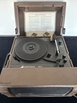 Rare Vintage Audiotronics 326 Portable Turntable Record Player - Tested. Fixed Price $34.25.