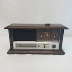 Vintage Rca Wood Console Clock Radio Century Oak Finish Rws 490D Am/fm. Fixed Price $36.00.