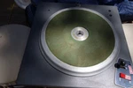 Vintage Broadcast Gates CB-500 Large 17" Platter Transcription Turntable. Fixed Price $1050.00.