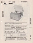 1959 Motorola 5R14N HS-670 Record Player Service Manual Photofact Changer Phono. Fixed Price $8.99.