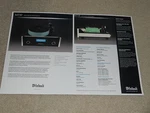 Mcintosh MT10 High-end Turntable Brochure, Pages, 2008, Specs, Features MT-10. Fixed Price $9.99.