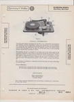 Sams 1950 Silvertone Phono 101.774-2 Schematic With Charts And Diagrams. Fixed Price $9.84.