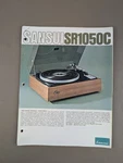 Sansui SR1050C Two Speed Manual Turntable D-2023. Fixed Price $74.95.