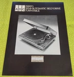 Adc 1500FG Turntable Original Literature Rare Nice !!. Fixed Price $17.00.