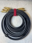 Audioquest Cinemaquest Yiq-a Component Video Cables 12 Feet Great Condition. Fixed Price $14.95.