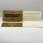 Vintage Sansui SR-717 Turntable Warranty Card. Fixed Price $17.99.