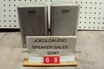 Sony Speakers P/n SS-MPS68 Ohm. 1 Pair. Tested With 60 Watt Amplifier.. Fixed Price $38.99.