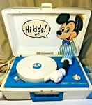 Vintage Sears Mickey Mouse Record Player Model 17060 Not Working. Fixed Price $33.60.