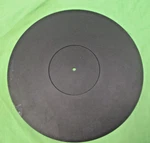 Dual 505-3 Turntable Platter Mat About 11" In Diameter Photos Of Top & Bottom. Fixed Price $24.95.