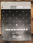 Marantz TT333 TT-333 Record Player / Turntable Service Manual *original*. Fixed Price $19.97.