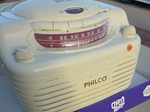Rare Vintage Philco Bakelux "hippo" Retro Am/fm/cd/turntable Tabletop Player. Fixed Price $85.00.
