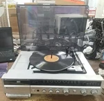 Vintage Hitachi Am/fm Stereo Cassette Record Player SDT-9341H. Fixed Price $200.00.