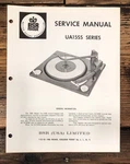 Bsr Record Player / Turntable Service Manual *original*. Fixed Price $19.97.
