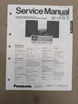 Panasonic SE-2519/C Fmam Stereo Radio W/ Cassette Tape Deck & Rec Changer D-4730. Fixed Price $54.95.