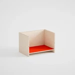 Elements: Arca Box Modular Turntable / Vinyl Furniture Red. Fixed Price $220.00.