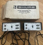 Lot 2 Shure Model M64A Preamp For Turntables Vintage Original Box Tested. Fixed Price $245.00.