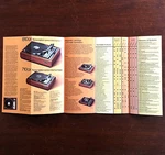 Original Vintage Bsr Full Line Brochure Turntable Equalizer And 8-TRACK Deck. Fixed Price $14.95.