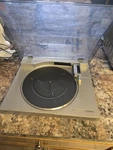 Sony Record Player Turntable Black Stereo Rca Outputs 33/45RPM With Dust Cover. Fixed Price $75.00.