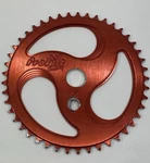 Profile Racing Rip Saw Sprocket 45T Red Anodized 90'S Mid School Bmx Chainwheel. Fixed Price $69.00.