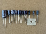 Realistic LAB-500 Recap Kit Capacitors Turntable Speed Repair Set. Fixed Price $15.00.