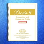 Baby Lock Presto Ii BLMPR2 Sewing Machine Instruction Manual - Wire Bound. Fixed Price $23.10.