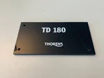 Original Vintage Thorens Lahr Factory Product Identification Plate Td 180. Fixed Price $49.99.