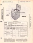 Westinghouse Radio/phono Model H-153, H-153A, Photo Fact Folder 1948. Fixed Price $10.50.