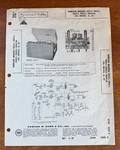 1960 Sams Photofact Folder Set 499 Webcor 1053 Tube Phonograph Schematic. Fixed Price $24.99.
