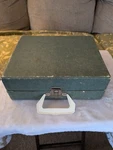 Vintage Emerson Portable Suitcase Record Player 3 Speeds And Volume Powers. Fixed Price $31.70.