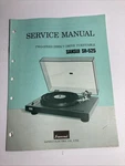 Sansui SR-525 Direct Drive Turntable Service Manual Vintage Original. Fixed Price $30.00.