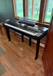 Yamaha PF-1000 Digital Piano With Foot Pedal And Bench. Fixed Price $2100.00.