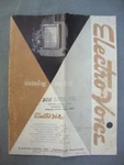 Electro-voice Catalog #129 Wolverine Speakers Tube Amps Microphones Phonograph. Fixed Price $24.00.