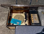Vintage Jvc Delmonico International Consolette Stereo Phonograph Radio Untested. Fixed Price $295.00.