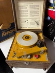 Vintage Newcomb EDT-12 Cp Suitcase Record Player. Fixed Price $80.00.
