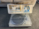Pioneer PL-518 Turntable With Original Box Vtg Record Player Tested *read*. Fixed Price $499.95.