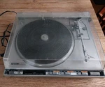 Jvc L-F210 Auto Return Direct-drive Turntable (tested With Power). Fixed Price $72.21.