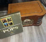 Pyle Pro PTCDS1 Vintage Retro Record Player, Cd, Includes The Longines Sy. Fixed Price $99.00.