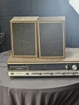Vintage Magnavox Track Player Am/fm Radio Model 1V9080 With Speakers. Fixed Price $99.99.