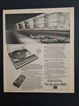 Vintage Accutrac Adc 4000 Remote Control Turntable Phonograph - 1976 Music. Fixed Price $9.95.