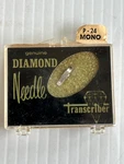 Transcriber Diamond Needle P-24 Mono. Fixed Price $9.99.